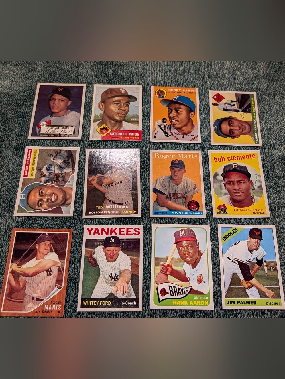 2016 Topps Berger's Best 36 Card Lot Mays Aaron Clemente Griffey Ripken